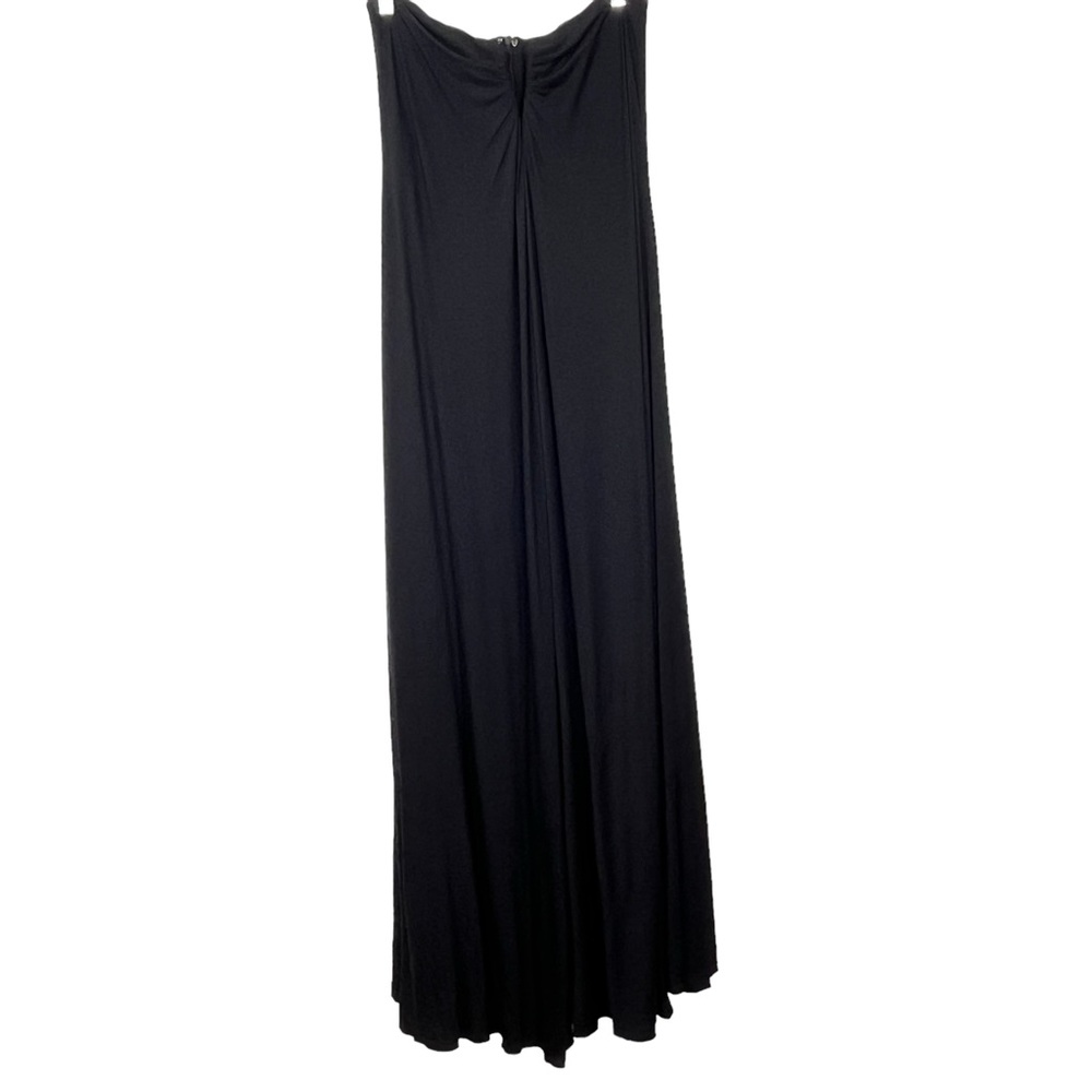Rubber Ducky Strapless Cutout Maxi Dress